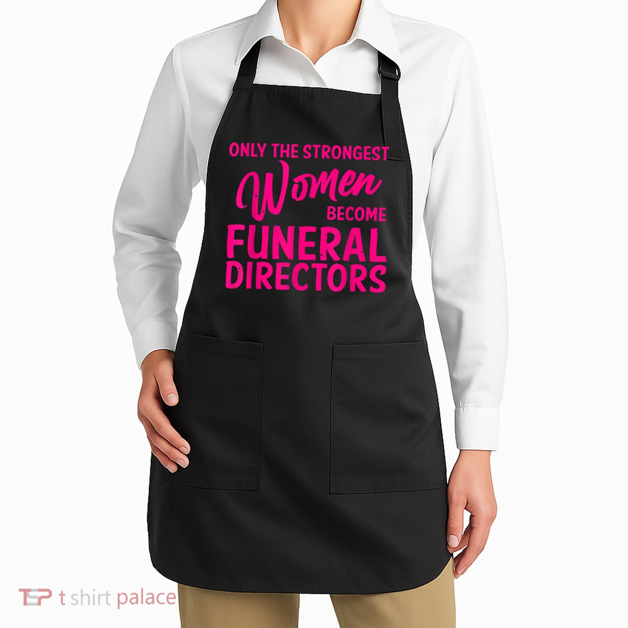 Funny Funeral Director Gift For Women Cool Girl Mortician Apron