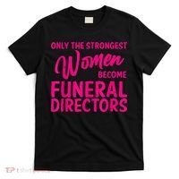 Funny Funeral Director Gift For Women Cool Girl Mortician T-Shirt thumb 0