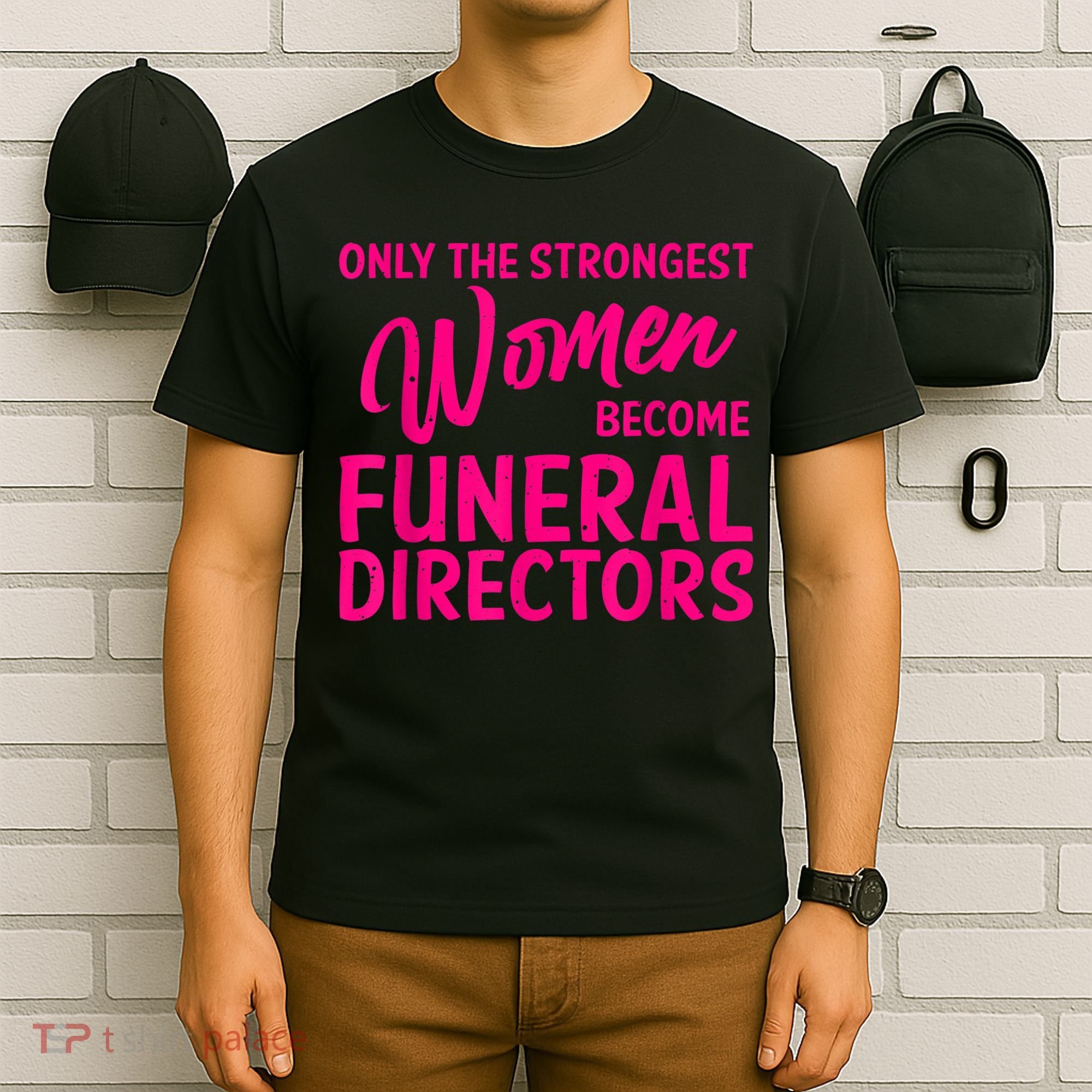 Funny Funeral Director Gift For Women Cool Girl Mortician T-Shirt