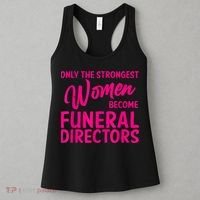 Funny Funeral Director Gift For Women Cool Girl Mortician Women's Tank Top thumb 3