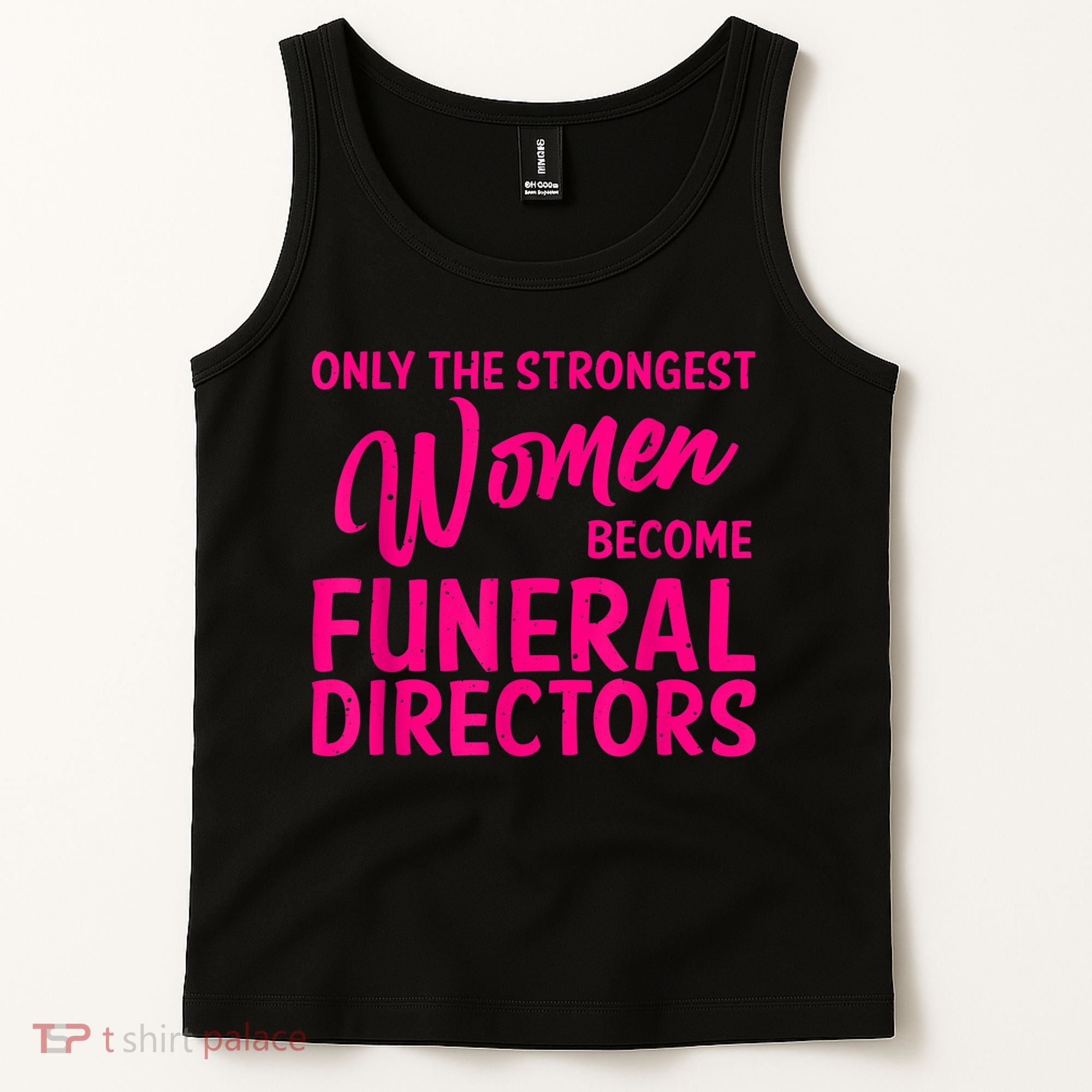 Funny Funeral Director Gift For Women Cool Girl Mortician Tank Top