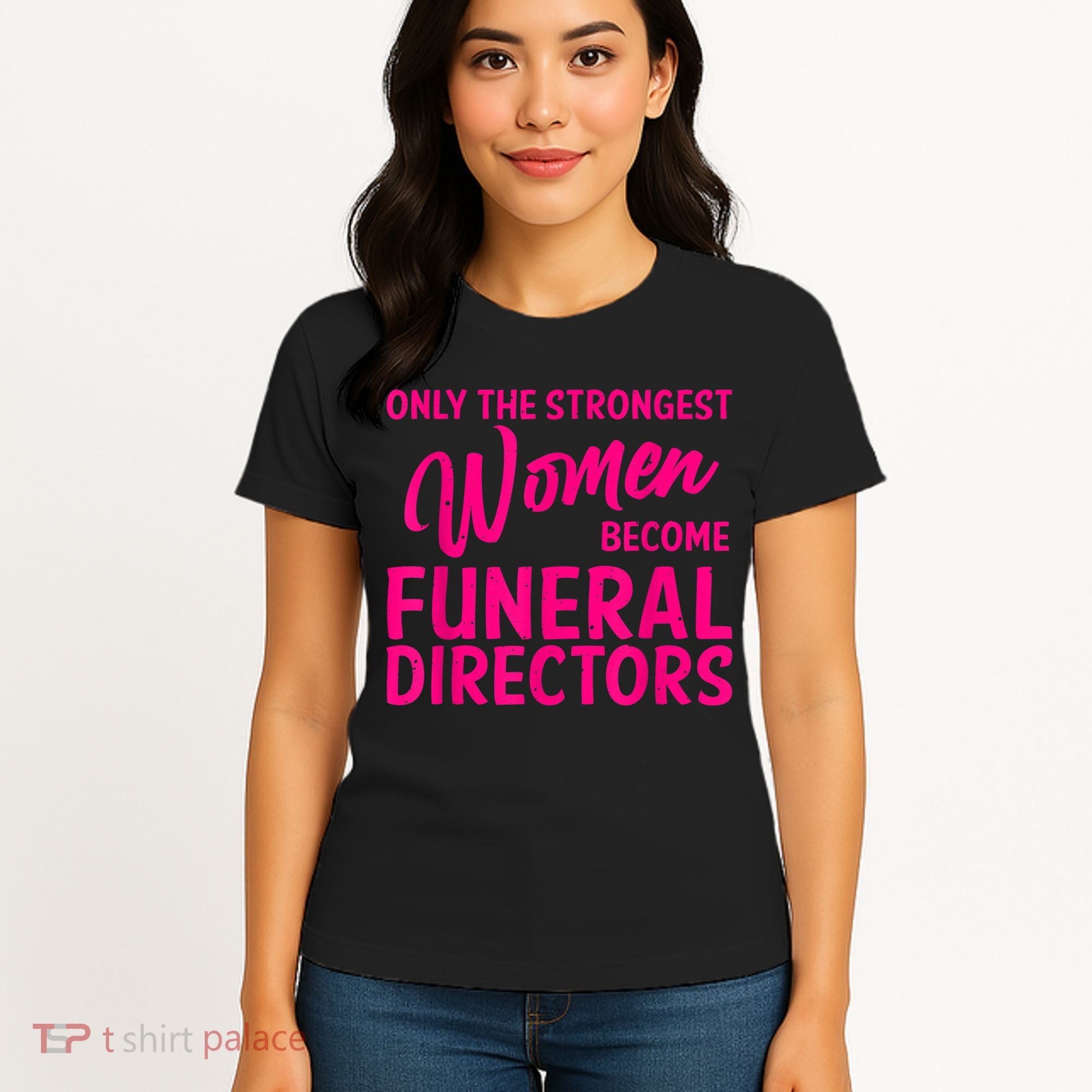 Funny Funeral Director Gift For Women Cool Girl Mortician Women's T-Shirt