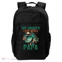 Funny Fisherman Dad We Hooked The Best Papa Backpack thumb 0