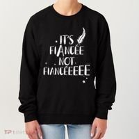 Funny FiancéE Engagement Bridal Proposal Wizard Wand Bride Women's Sweatshirt thumb 0