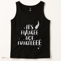Funny FiancéE Engagement Bridal Proposal Wizard Wand Bride Tank Top thumb 2