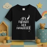 Funny FiancéE Engagement Bridal Proposal Wizard Wand Bride Toddler T-Shirt thumb 3