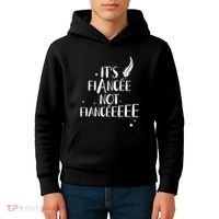 Funny FiancéE Engagement Bridal Proposal Wizard Wand Bride Kids Hoodie thumb 4