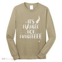 Funny FiancéE Engagement Bridal Proposal Wizard Wand Bride Long Sleeve Shirt thumb 0