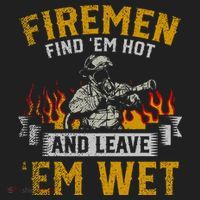 Fireman Find Em Hot And Leave Em Wet Beanie thumb 2