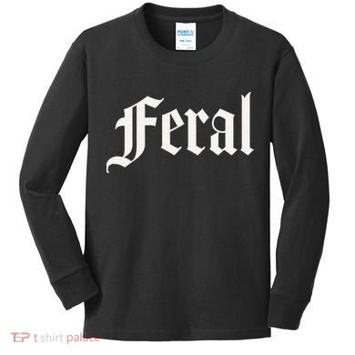 FERAL Kids Long Sleeve Shirt