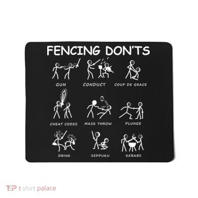 Fencing Mousepad