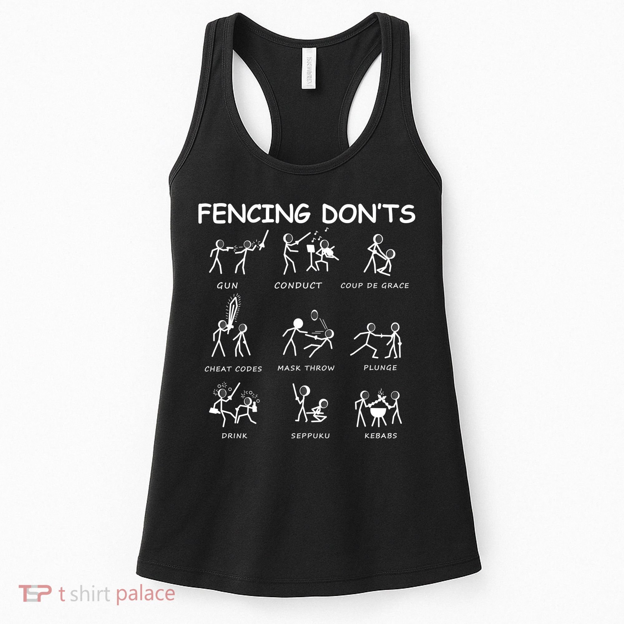 Fencing Women's Tank Top