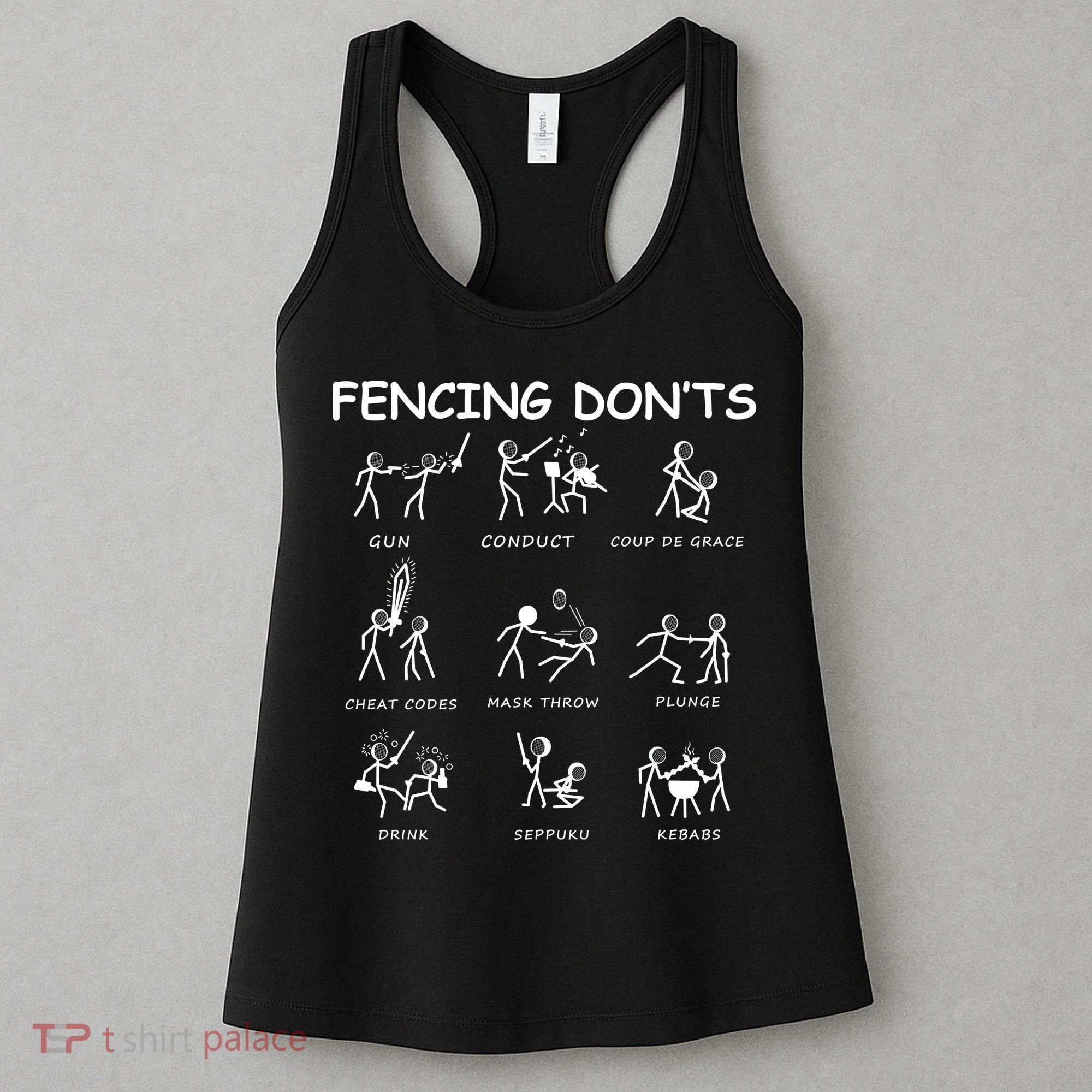 Fencing Women's Tank Top