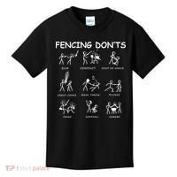 Fencing Kids T-Shirt thumb 0