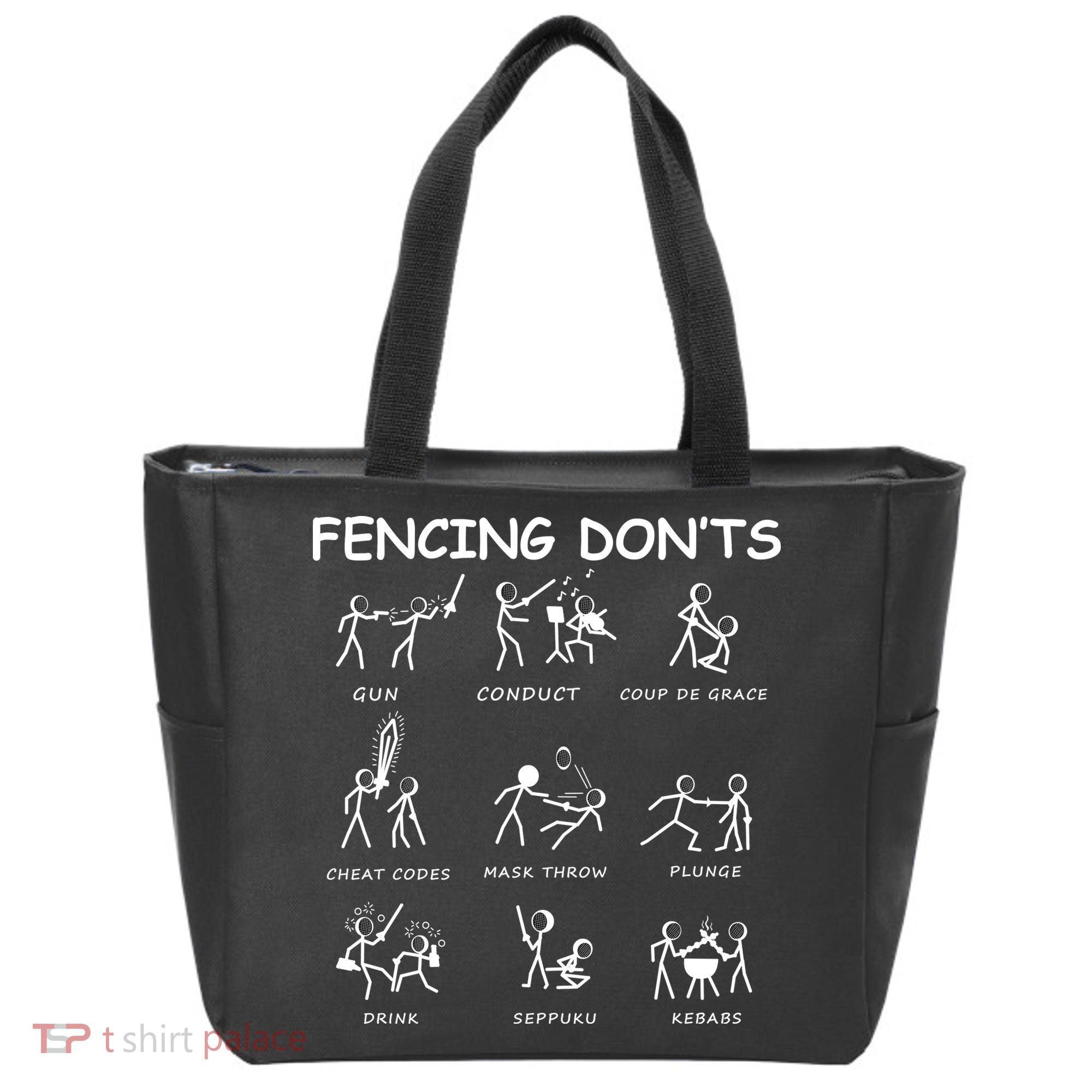 Fencing Tote Bag