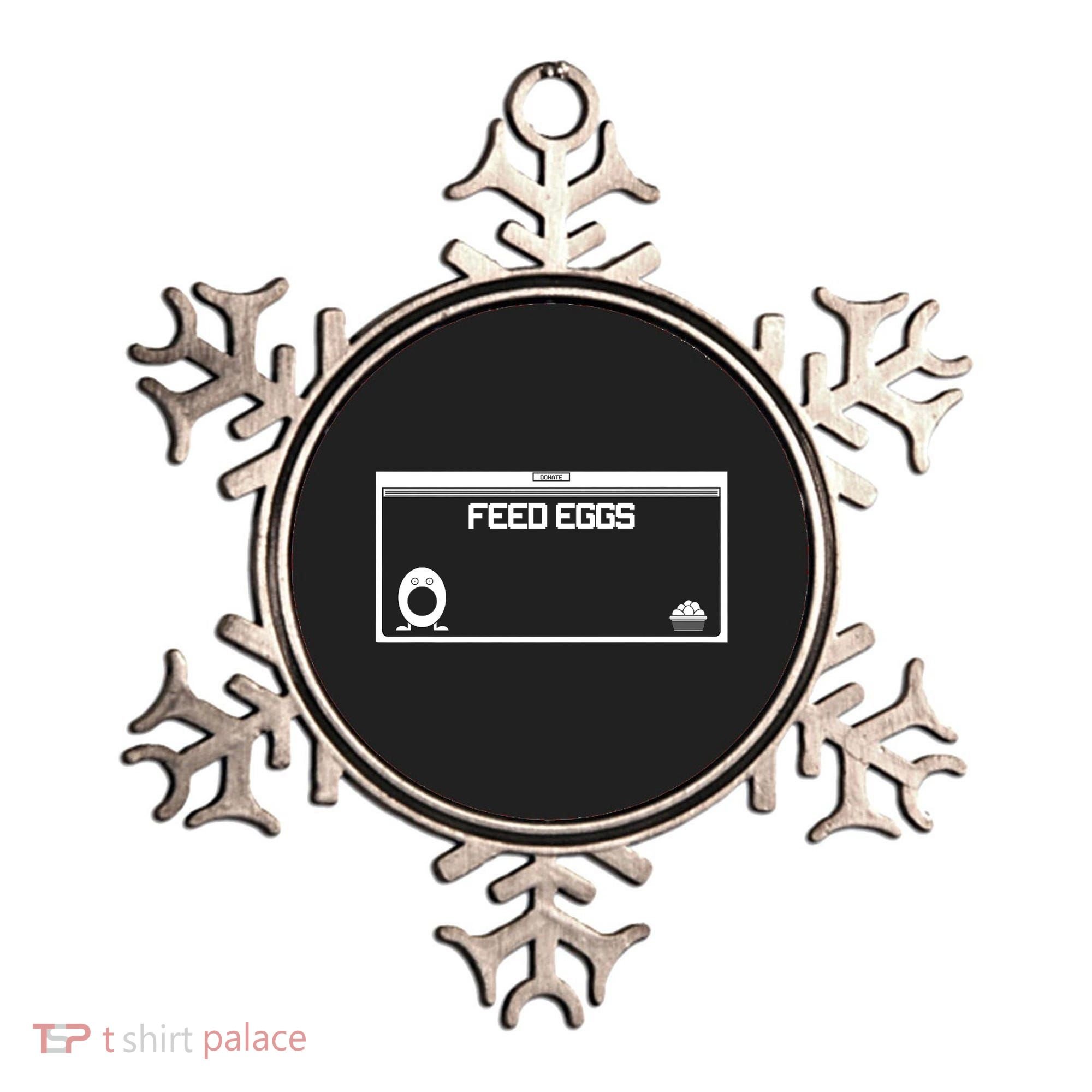 Funny Feed Eggs I Think You Should Leave Gifts For Men Ornament
