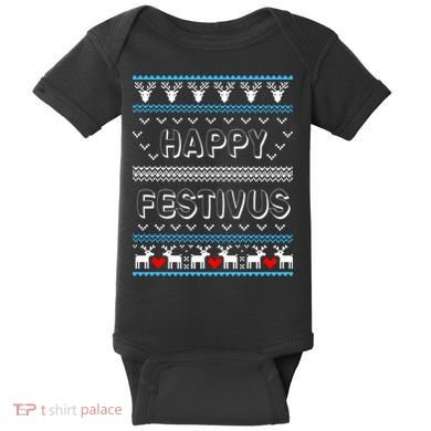 Festivus Baby Bodysuit