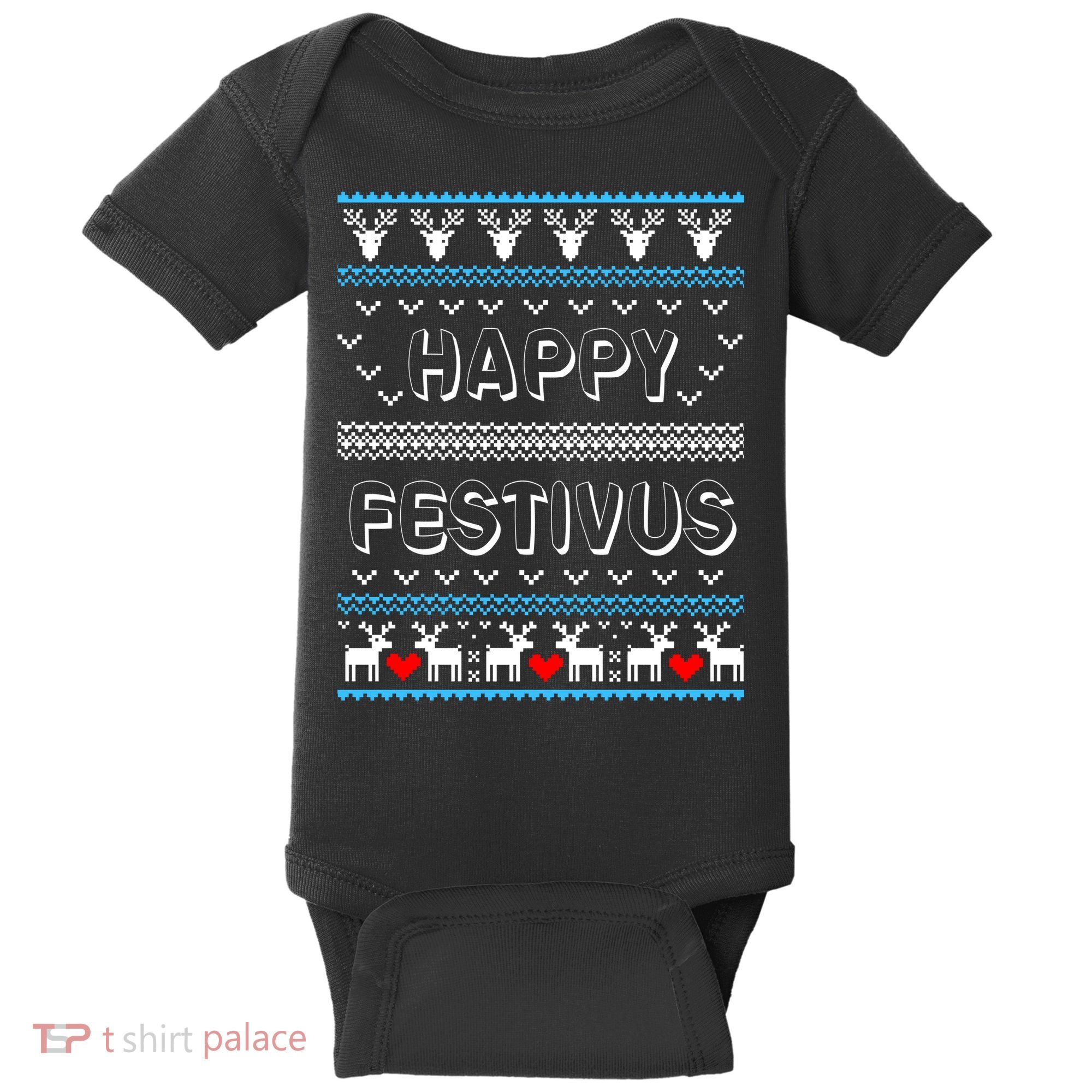 Festivus Baby Bodysuit