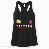 Flag Football Eritrean Eritrea Sport Soccer Jersey Women's Tank Top thumb 0