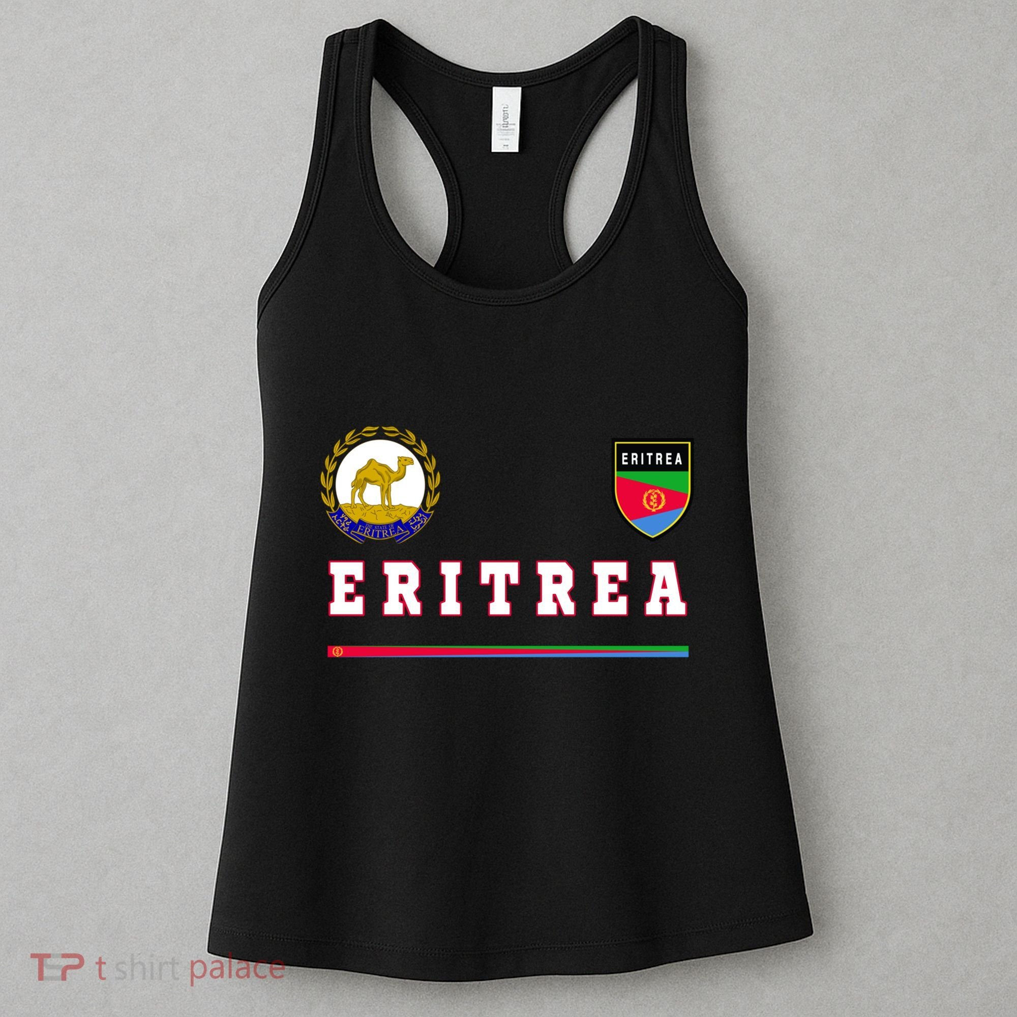 Flag Football Eritrean Eritrea Sport Soccer Jersey Women's Tank Top