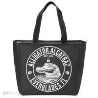 Funny Florida Everglades FL Meme Alligator Alcatraz Tote Bag thumb 0