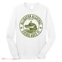 Funny Florida Everglades FL Meme Alligator Alcatraz Long Sleeve Shirt thumb 0