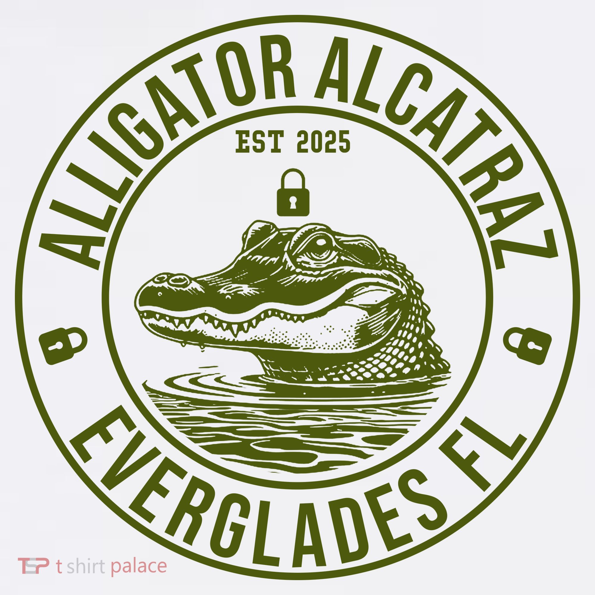 Funny Florida Everglades FL Meme Alligator Alcatraz Long Sleeve Shirt