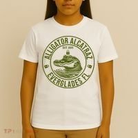 Funny Florida Everglades FL Meme Alligator Alcatraz T-Shirt thumb 4
