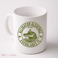Funny Florida Everglades FL Meme Alligator Alcatraz Coffee Mug thumb 0