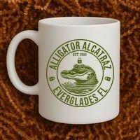 Funny Florida Everglades FL Meme Alligator Alcatraz Coffee Mug thumb 2