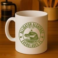 Funny Florida Everglades FL Meme Alligator Alcatraz Coffee Mug thumb 4