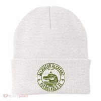 Funny Florida Everglades FL Meme Alligator Alcatraz Beanie thumb 0