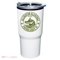 Funny Florida Everglades FL Meme Alligator Alcatraz Tumbler thumb 0