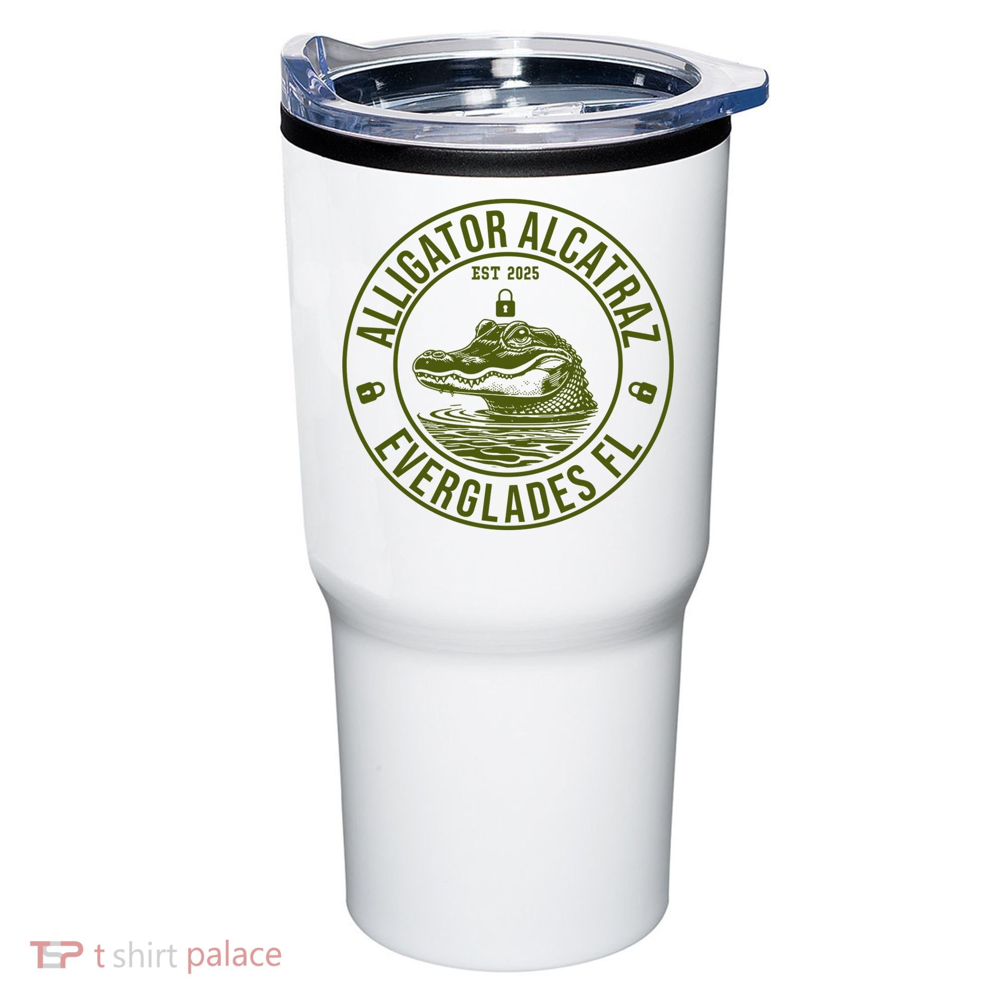 Funny Florida Everglades FL Meme Alligator Alcatraz Tumbler
