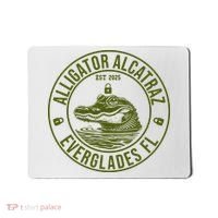 Funny Florida Everglades FL Meme Alligator Alcatraz Mousepad thumb 0
