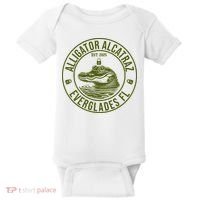 Funny Florida Everglades FL Meme Alligator Alcatraz Baby Bodysuit thumb 0