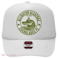 Funny Florida Everglades FL Meme Alligator Alcatraz Hat thumb 0
