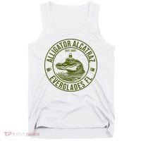 Funny Florida Everglades FL Meme Alligator Alcatraz Tank Top thumb 0