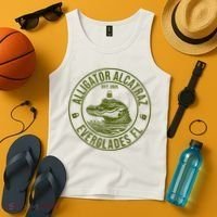 Funny Florida Everglades FL Meme Alligator Alcatraz Tank Top thumb 4