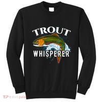 Funny Fishing Fisherman Gift Trout Whisperer Sweatshirt thumb 0