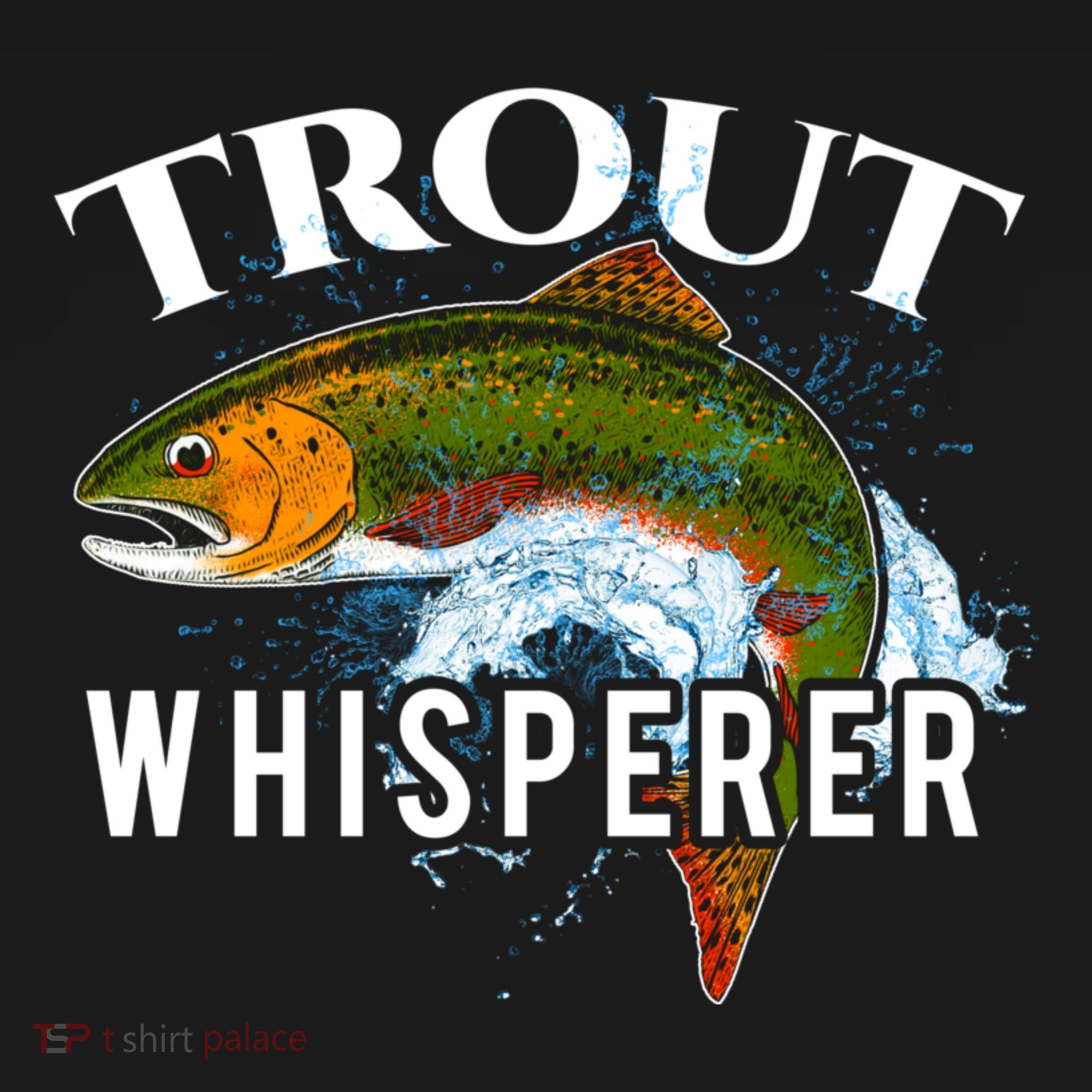 Funny Fishing Fisherman Gift Trout Whisperer Sweatshirt