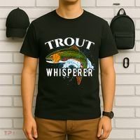 Funny Fishing Fisherman Gift Trout Whisperer T-Shirt thumb 6
