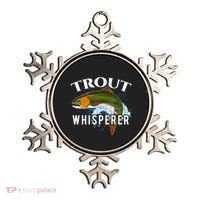 Funny Fishing Fisherman Gift Trout Whisperer Ornament thumb 0