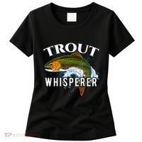 Funny Fishing Fisherman Gift Trout Whisperer Women's T-Shirt thumb 0