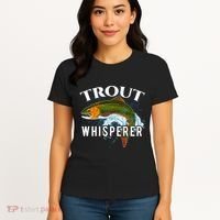 Funny Fishing Fisherman Gift Trout Whisperer Women's T-Shirt thumb 4