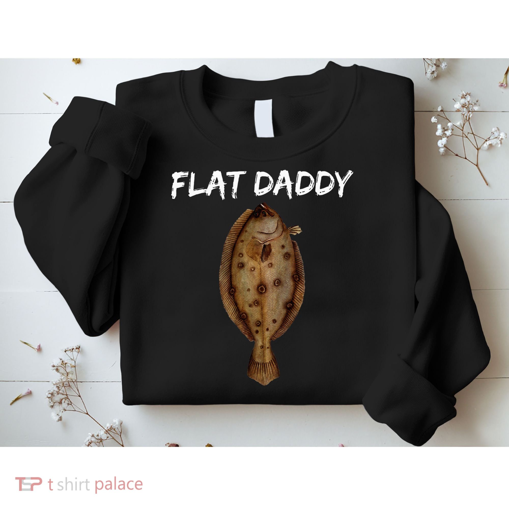 Flounder Fishing For Fishermen Of All Ages Sweatshirt