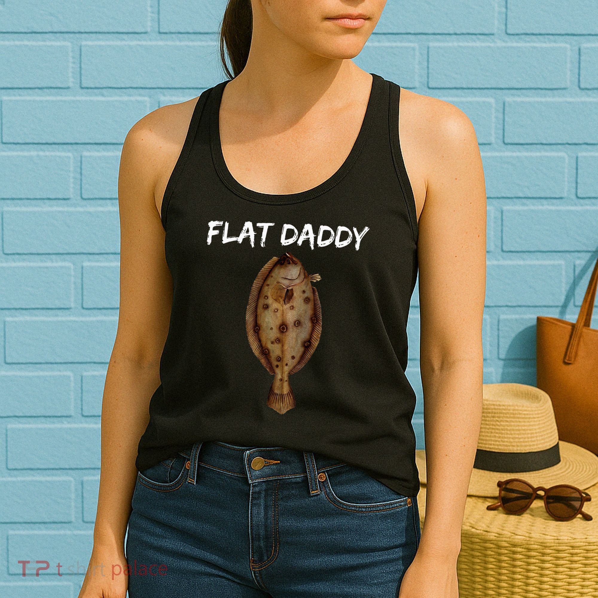 Flounder Fishing For Fishermen Of All Ages Women's Tank Top