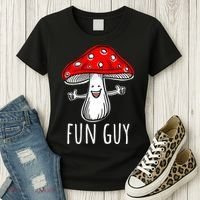 Funny Food Funny Fungi Pun Funny Mushroom Fun Guy Women's T-Shirt thumb 3