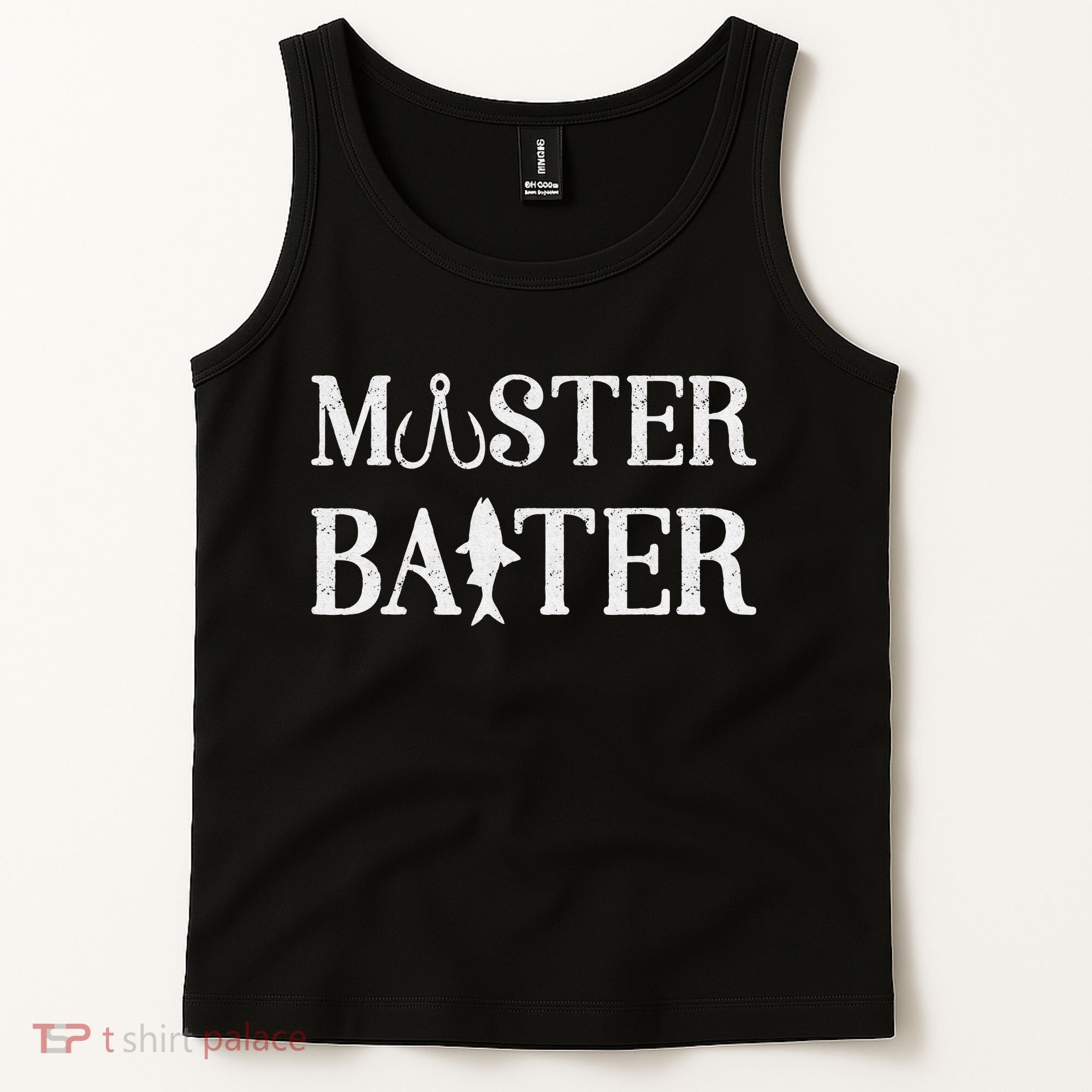 Fishermen Funny Fishing Master Baiter Tank Top