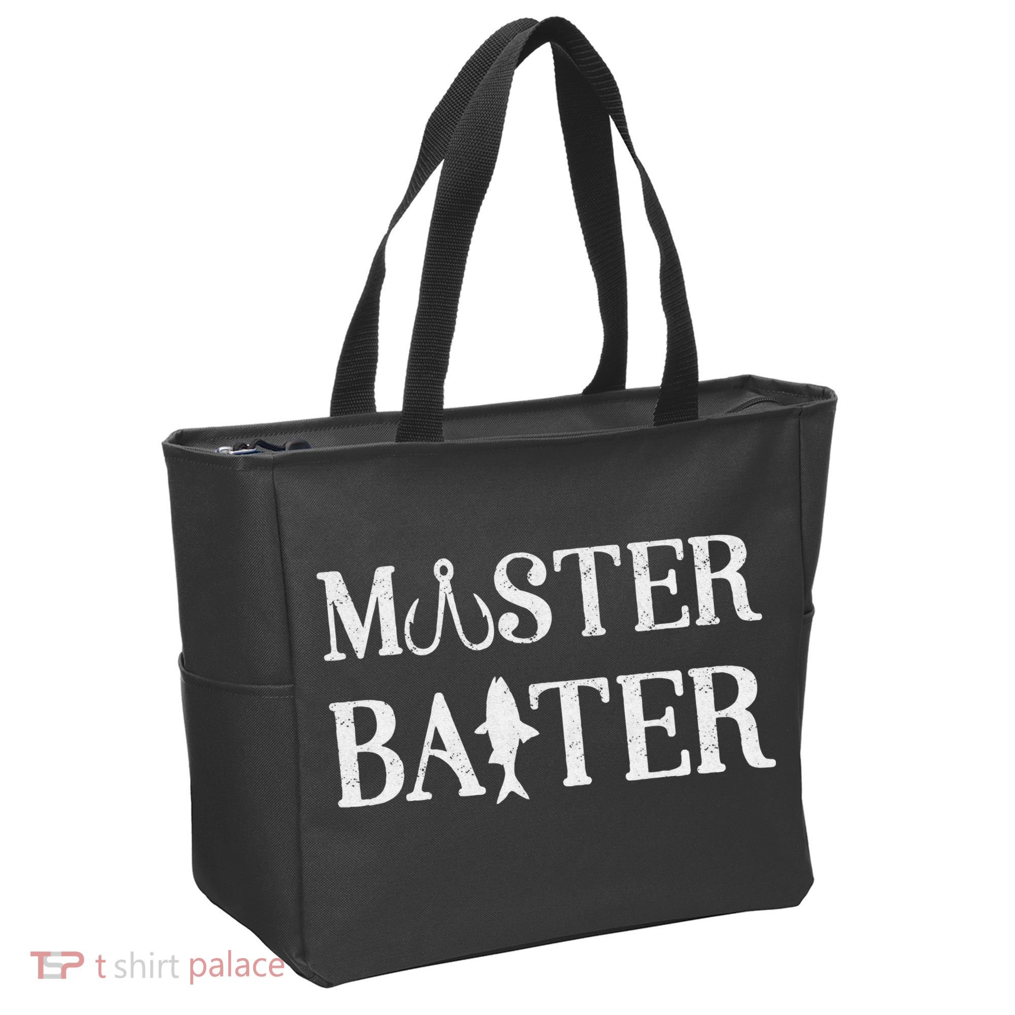Fishermen Funny Fishing Master Baiter Tote Bag